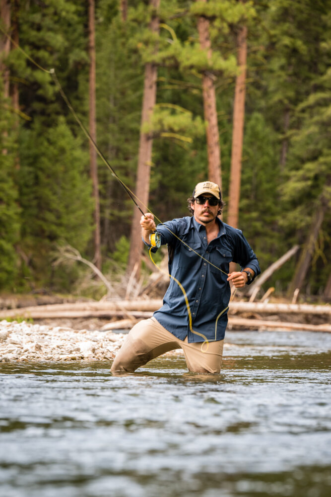 RMEF Long Sleeve Fishing Shirt