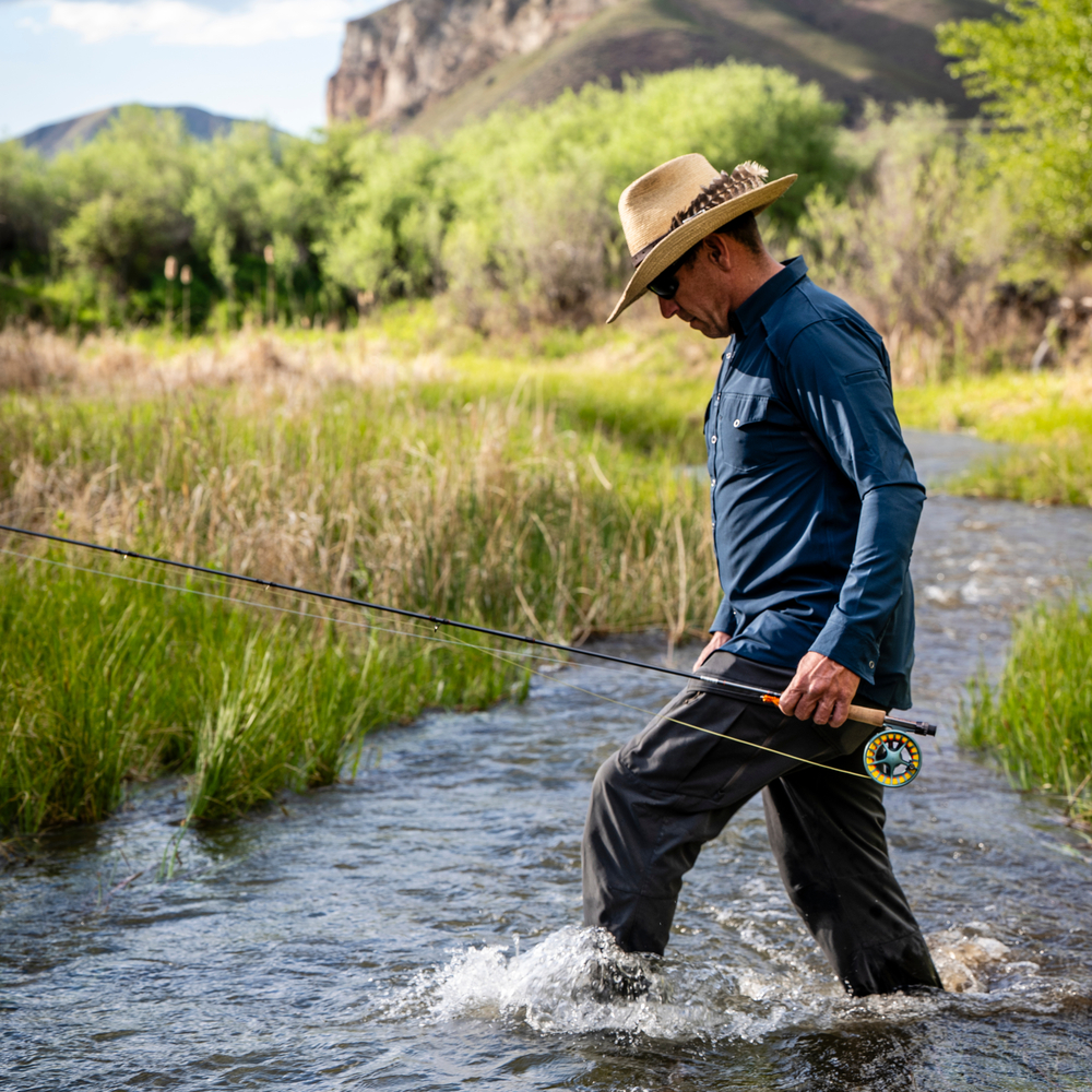 RMEF Long Sleeve Fishing Shirt